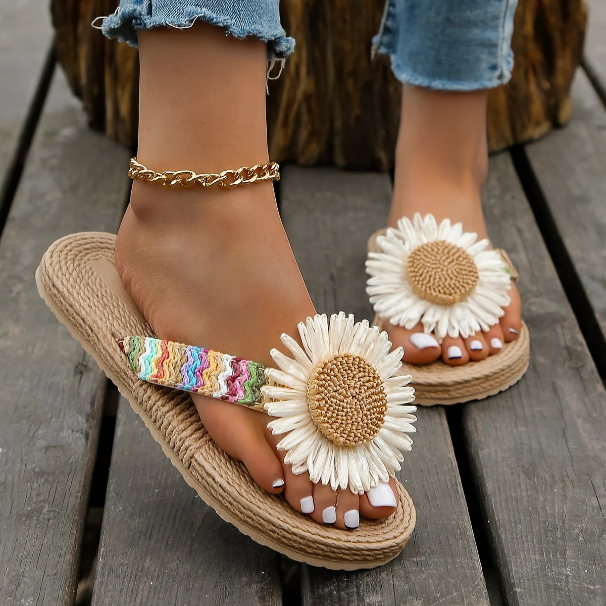 Gretchen - Zapatillas girasol