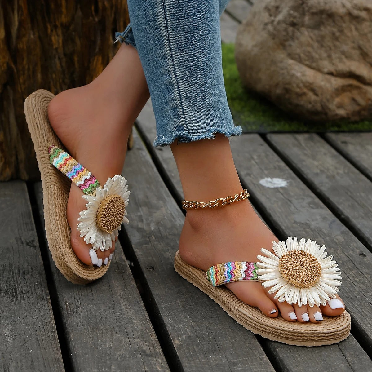 Gretchen - Zapatillas girasol