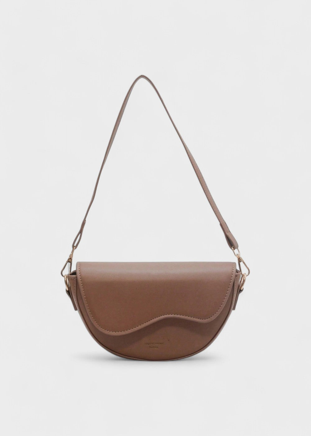 Bolso mujer media luna estilo minimalista - Malibú