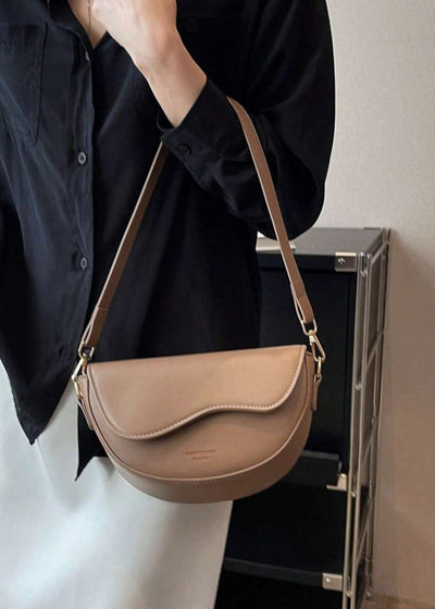 Bolso mujer media luna estilo minimalista - Malibú