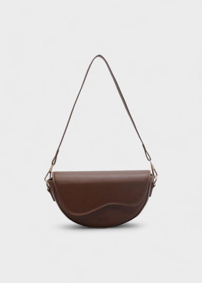 Bolso mujer media luna estilo minimalista - Malibú