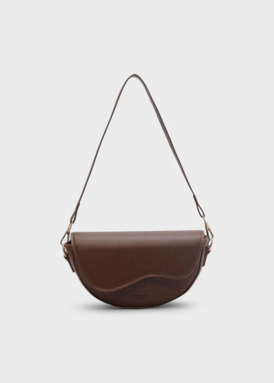 Bolso mujer media luna estilo minimalista - Malibú