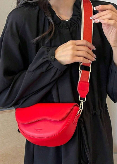 Bolso mujer media luna estilo minimalista - Malibú