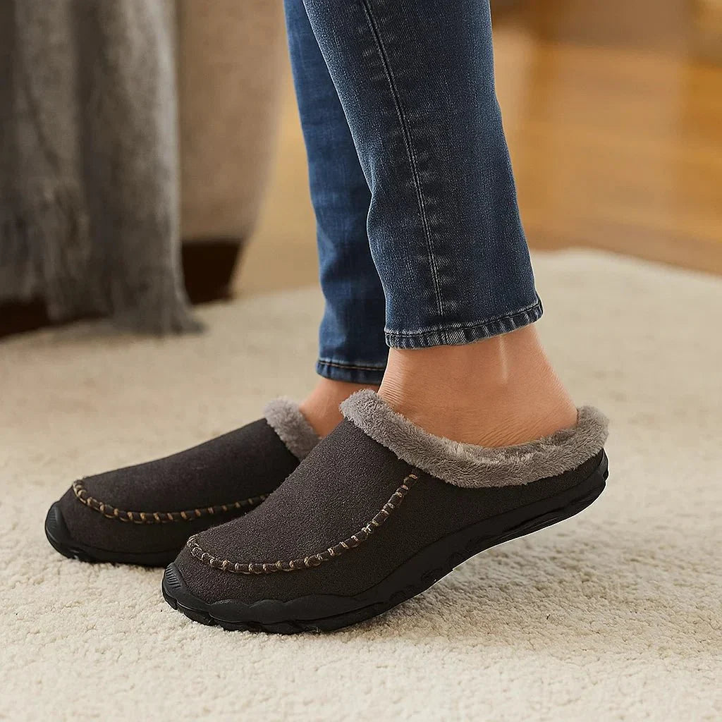Zapatillas de casa para hombre moda de invierno - Délvor