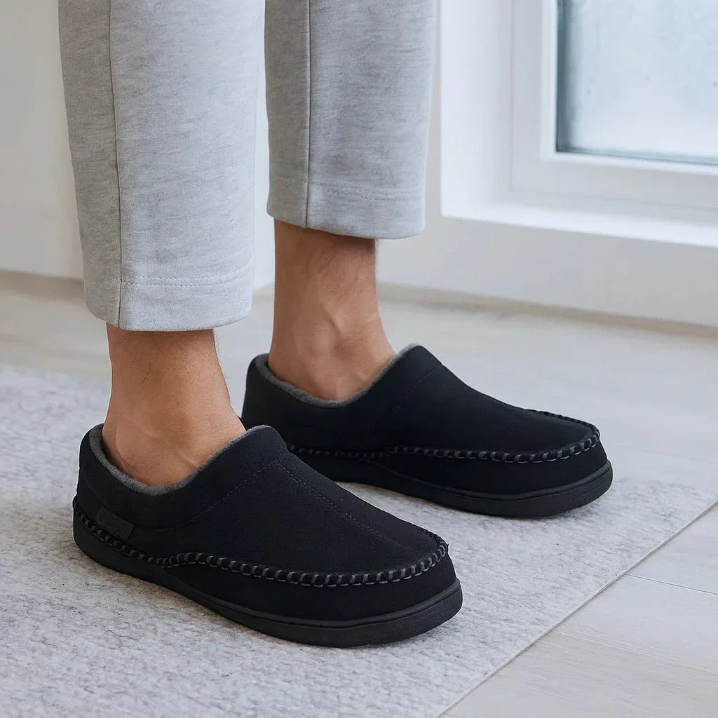Zapatillas de casa para hombre efecto afelpado - Ervian