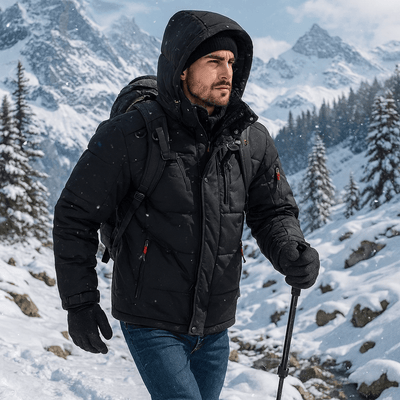 Chaqueta de esquí para hombre térmica y cortaviento - Eryndor