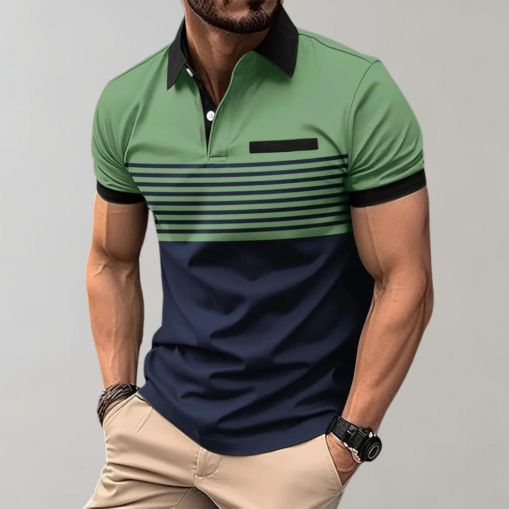 Maximilian - Polo suave para hombre moderno y cómodo