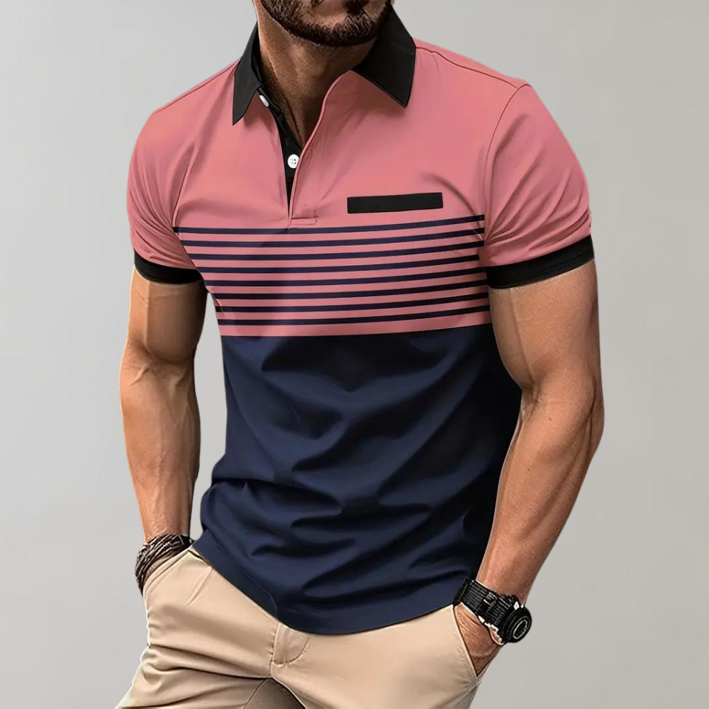 Maximilian - Polo suave para hombre moderno y cómodo
