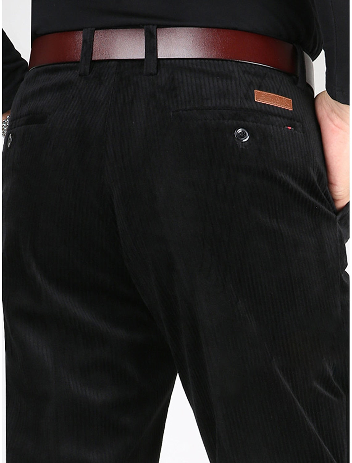 Markus - Pantalones de verano de pana a la moda con elegantes bolsillos