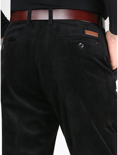 Markus - Pantalones de verano de pana a la moda con elegantes bolsillos