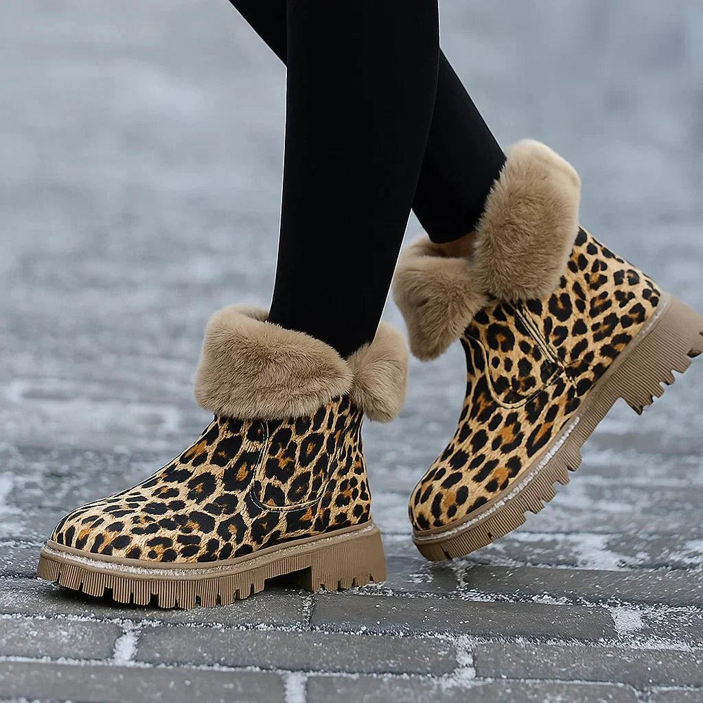 Botines para mujer de efecto estampado - Irvane