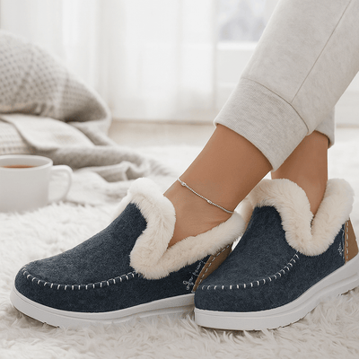 Pantuflas para mujer de efecto afelpado - Mery