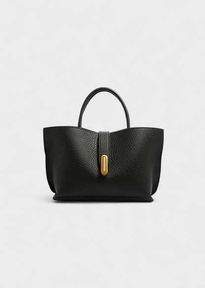 Bolso mujer tipo tote cuero sintético texturizado diseño elegante - Noiré