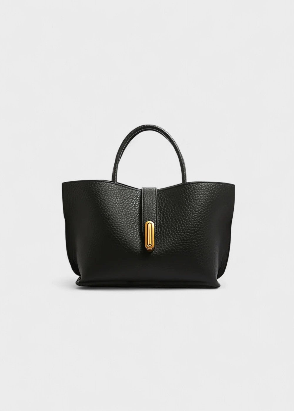 Bolso mujer tipo tote cuero sintético texturizado diseño elegante - Noiré