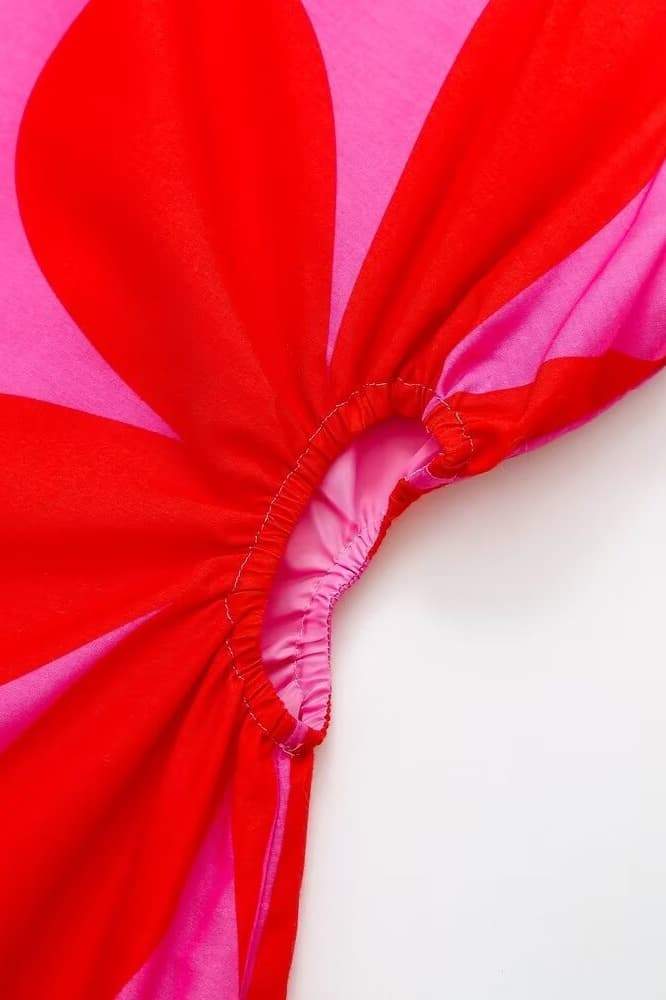 Ophelia - Vestido Midi con Estampado Floral