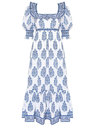 Balina - Vestido de verano estampado azul