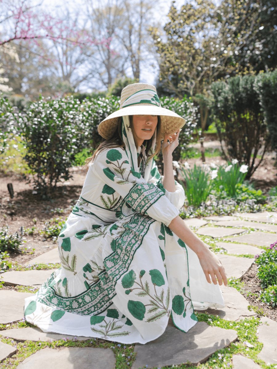 Helen - Vestido midi estampado Elegancia otoñal