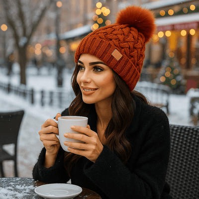 Gorro para mujer estilo tejido - Alianne