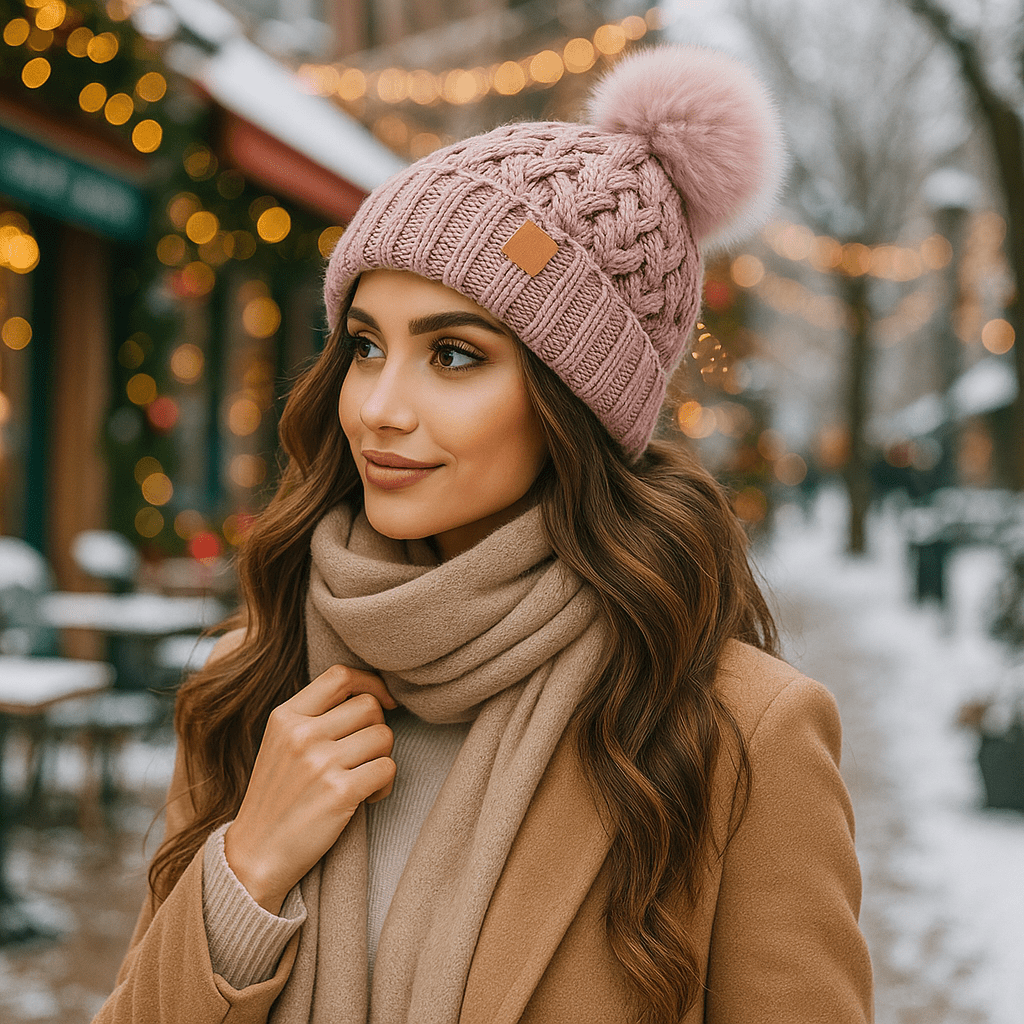 Gorro para mujer estilo tejido - Alianne