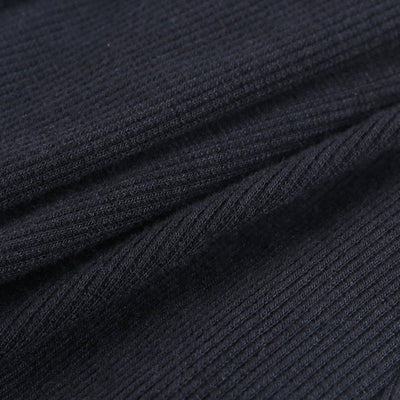 Elva - Jersey corto con cuello de pelo y botones