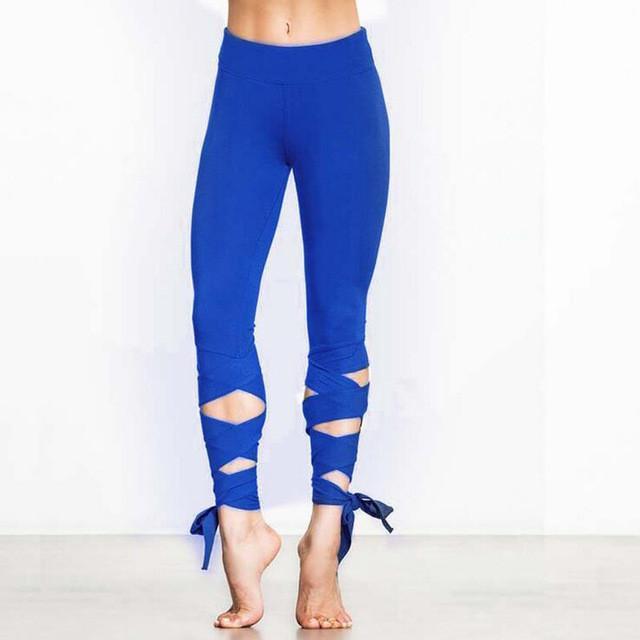 Delmi - Pantalones de Yoga Envolventes