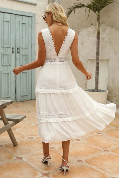 Vestido boho vaporoso