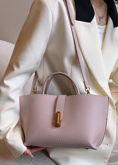 Bolso mujer tipo tote cuero sintético texturizado diseño elegante - Noiré