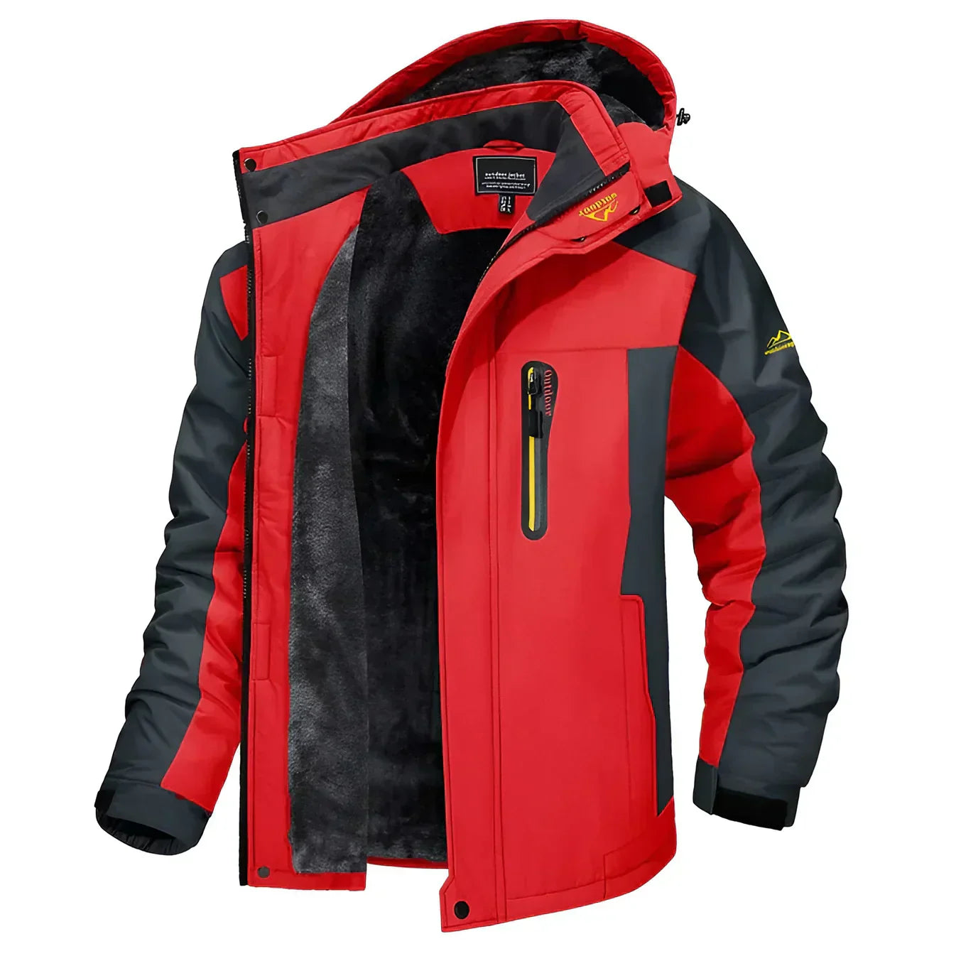 Chaqueta hombre impermeable forrada con capucha - Cavalieri