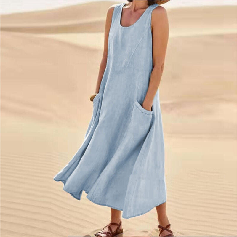 Andrea - Vestidos de verano largos e informales