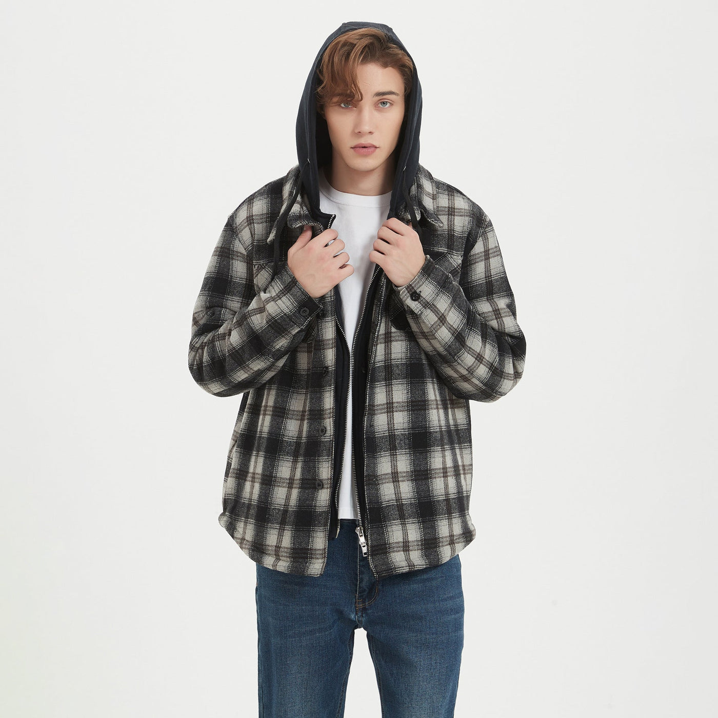 Chaqueta versátil con capucha - Jannik