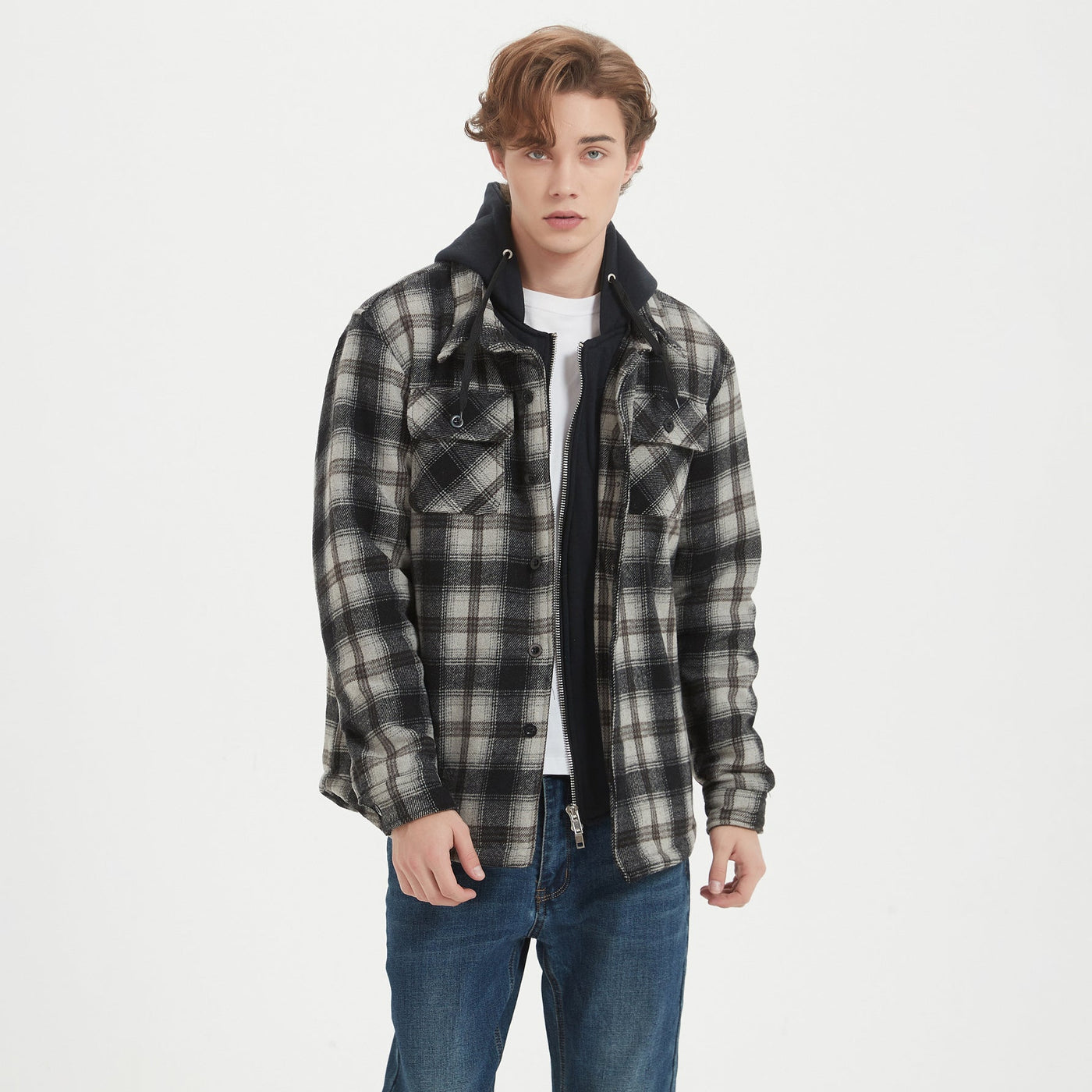 Chaqueta versátil con capucha - Jannik