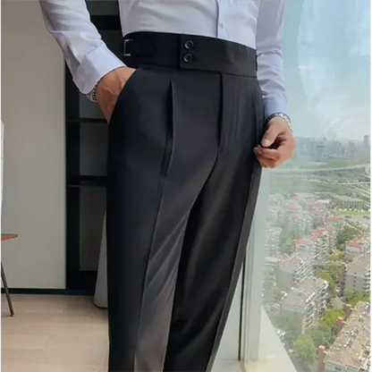 Silvio - Pantalones de vestir para hombre