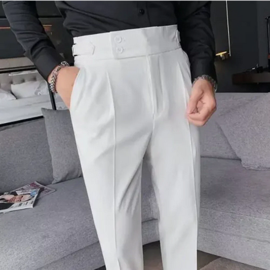 Silvio - Pantalones de vestir para hombre