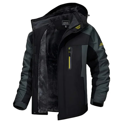 Chaqueta hombre impermeable forrada con capucha - Cavalieri