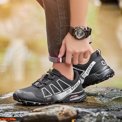 Pin Speed 3 – Botas de montaña ligeras para hombre y mujer, antideslizantes y cómodas