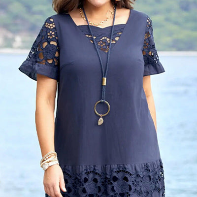 Sarah - Vestido floral con encaje