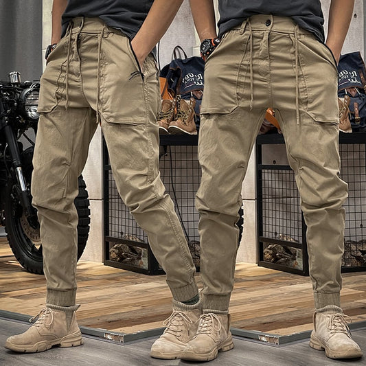 Stryker - Elegantes pantalones cargo con múltiples bolsillos