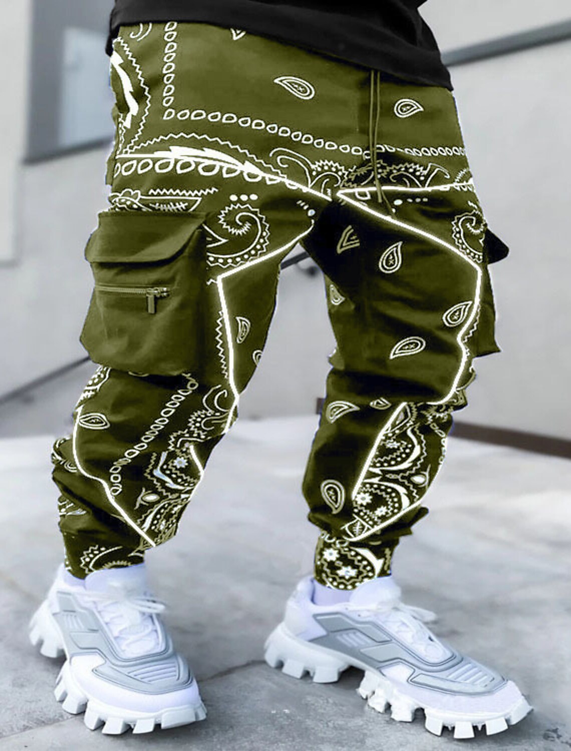 Musti - Elegantes pantalones harén para el verano