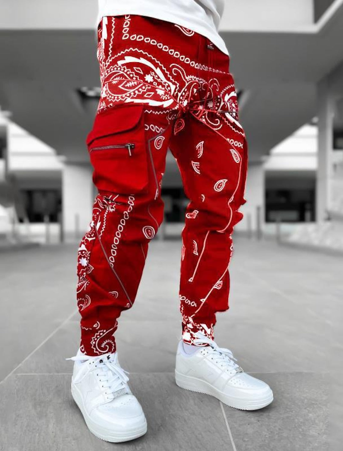 Musti - Elegantes pantalones harén para el verano