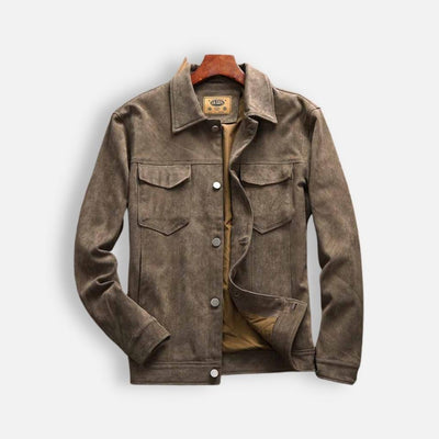 Chaqueta de ante para hombre - Massimo