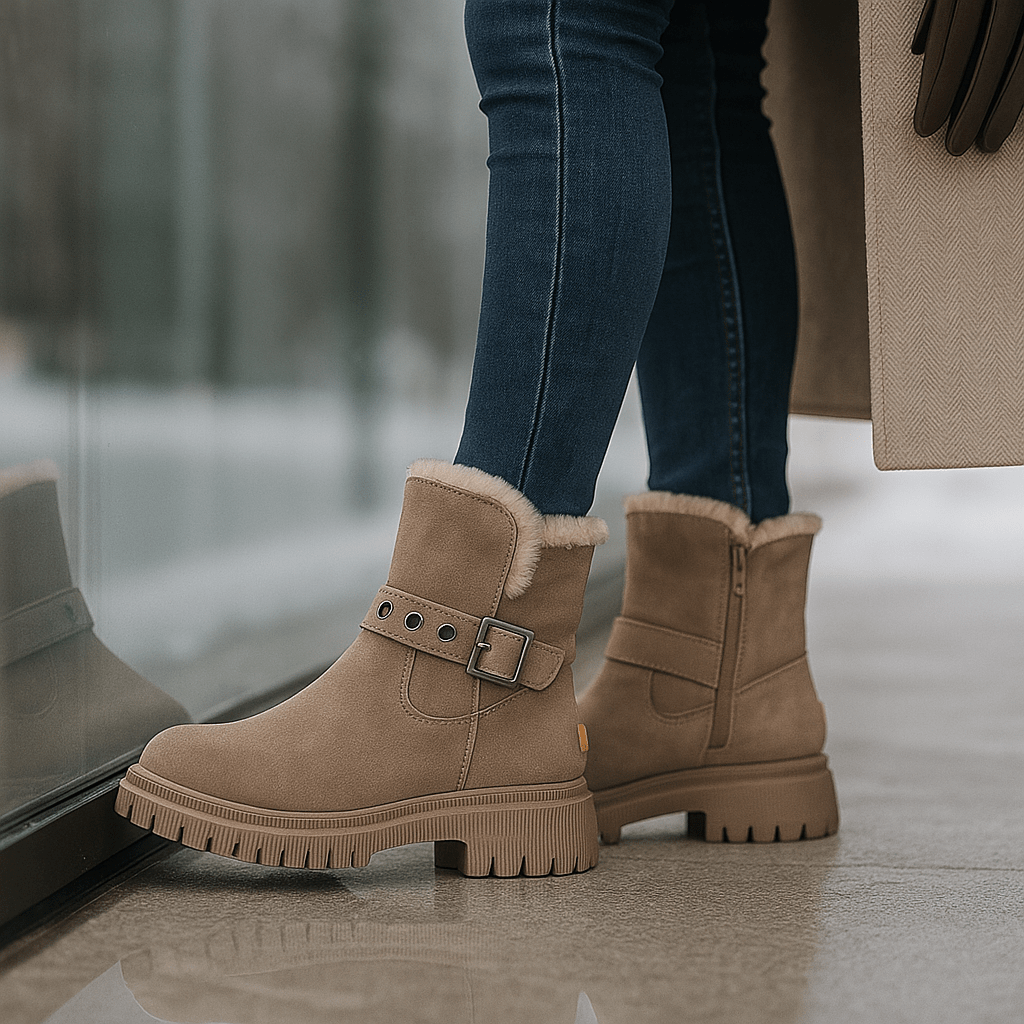 Botines de invierno con hebilla lateral - Loraine