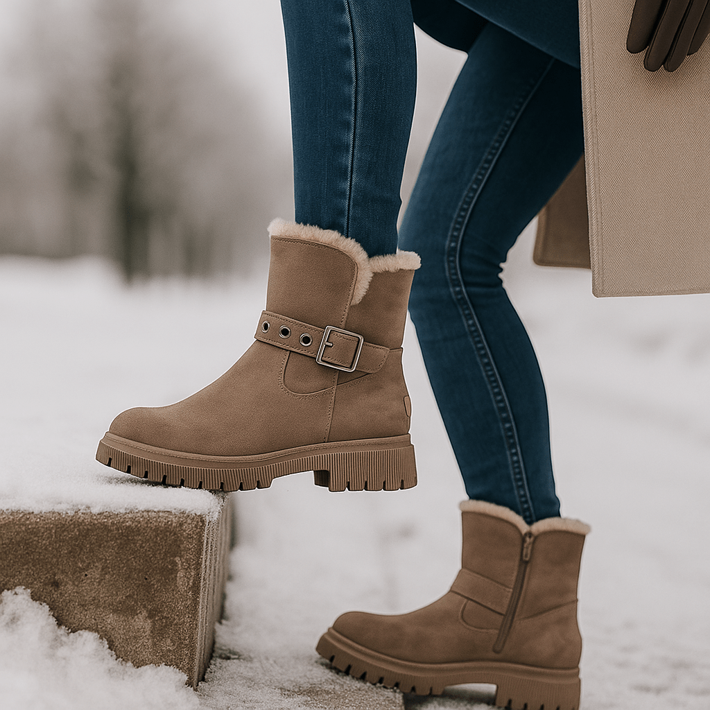 Botines de invierno con hebilla lateral - Loraine
