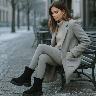 Botines térmicos de estilo minimalista - Arlise