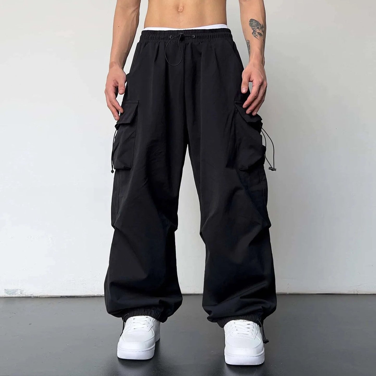Pion - Pantalones cargo holgados de moda para el verano