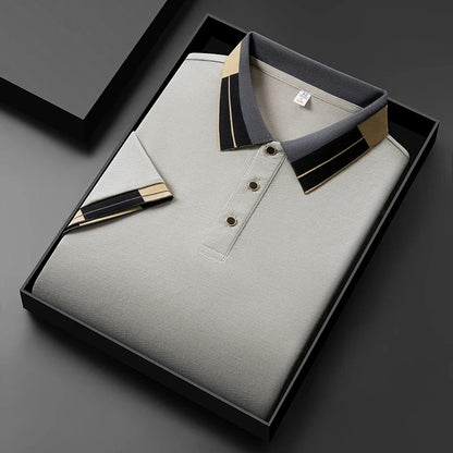 Camiseta polo para hombre tejido técnico transpirable estilo casual - Mateo