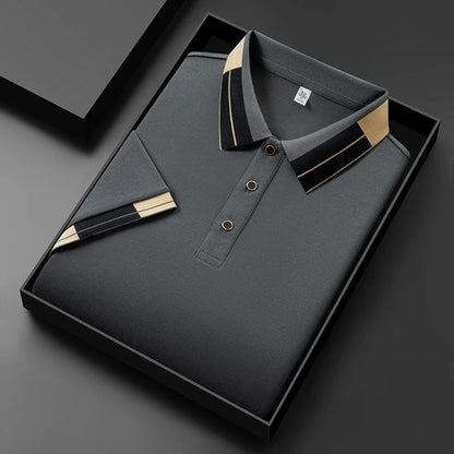 Camiseta polo para hombre tejido técnico transpirable estilo casual - Mateo