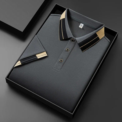 Camiseta polo para hombre tejido técnico transpirable estilo casual - Mateo