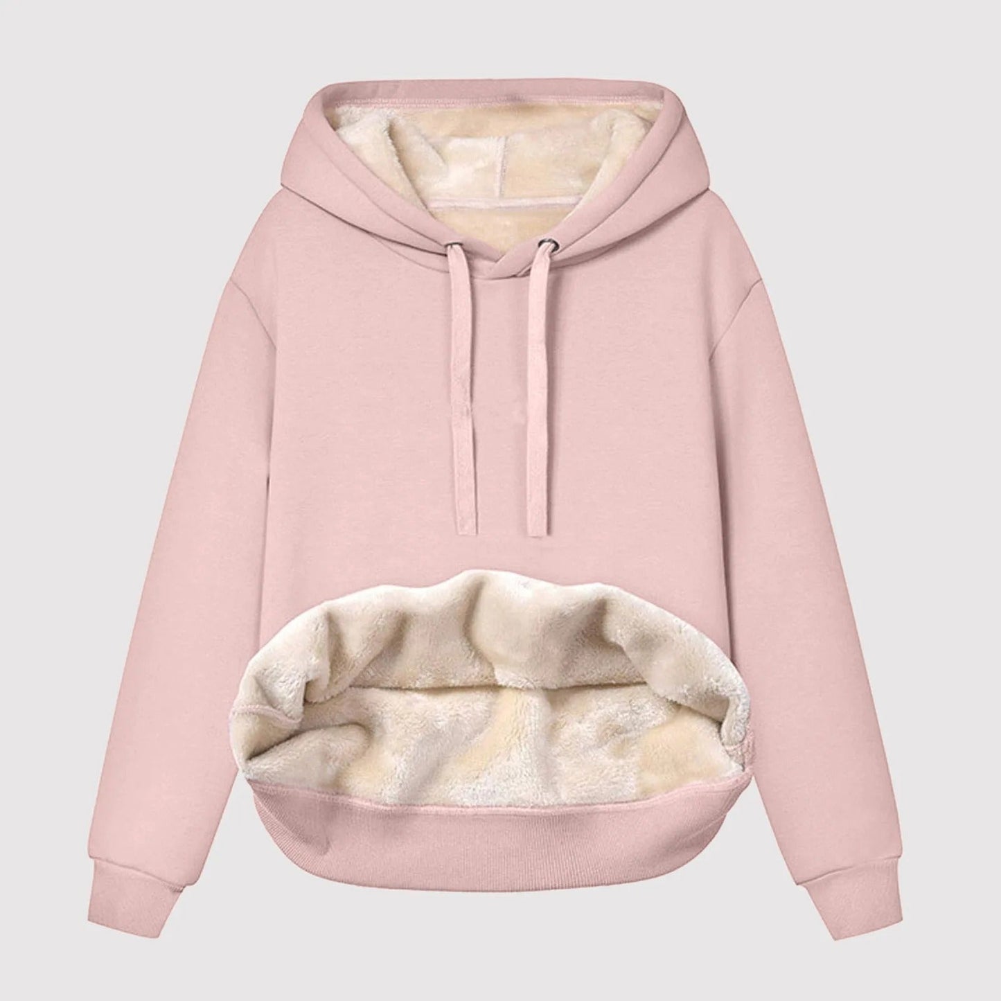 Anezka - Sudadera polar con capucha suave y cálida - Jersey - Mujer