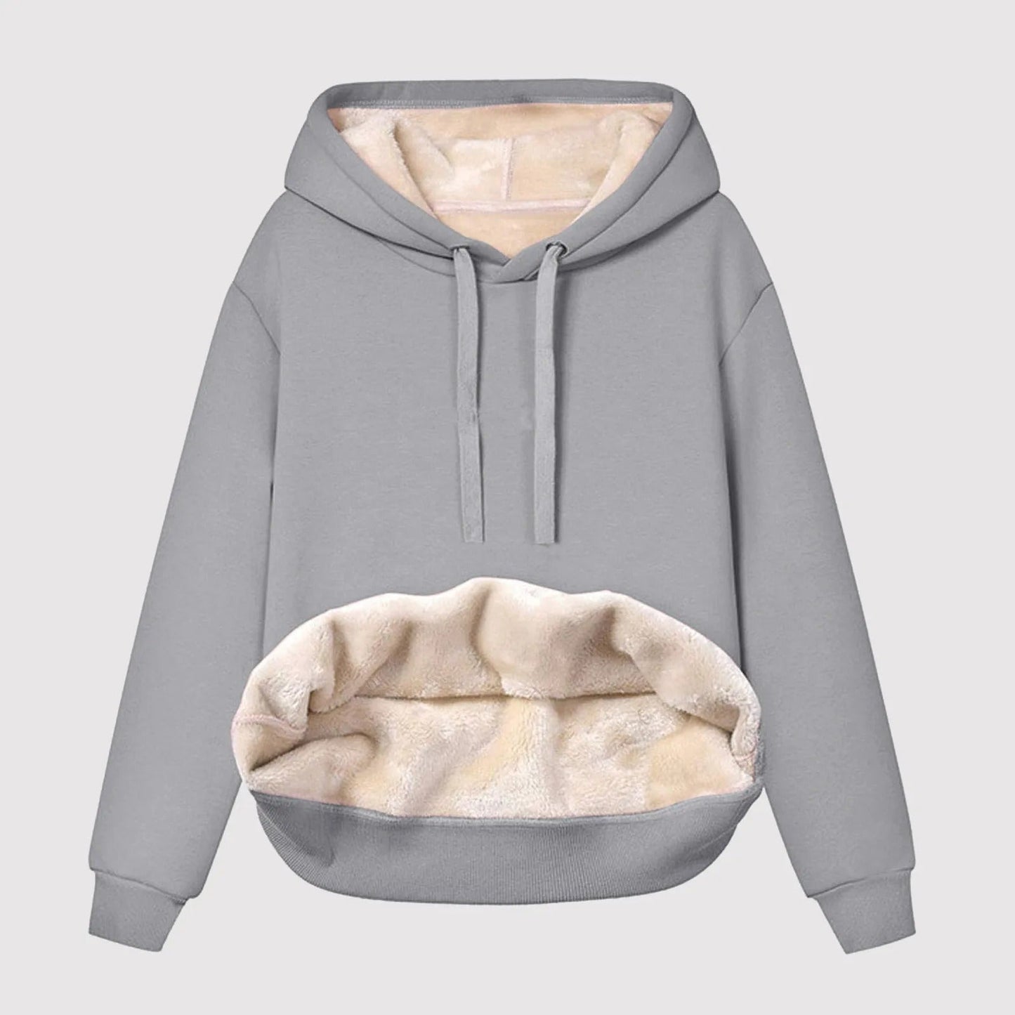 Anezka - Sudadera polar con capucha suave y cálida - Jersey - Mujer