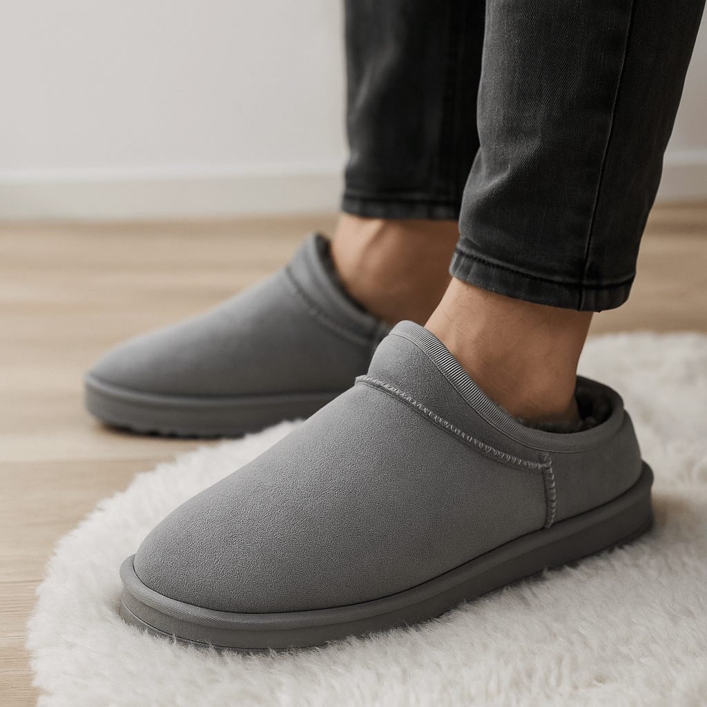 Zapatillas de casa de hombre estilo aterciopelado - Jorven